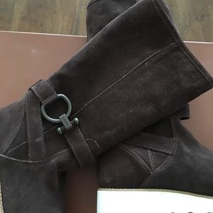 new with tag coach suede boot size6.5